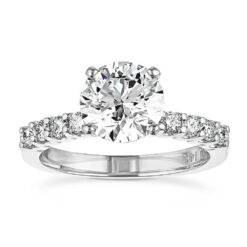 10 stone lab grown diamond engagement ring webwhite 002