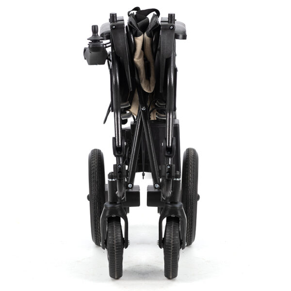 super light less than 20kg(44.09lbs) aluminum alloy frame electric lightweight folding wheelchair
