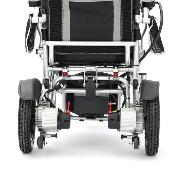 aluminum alloy ligthweight and portable electric wheelchair (6)