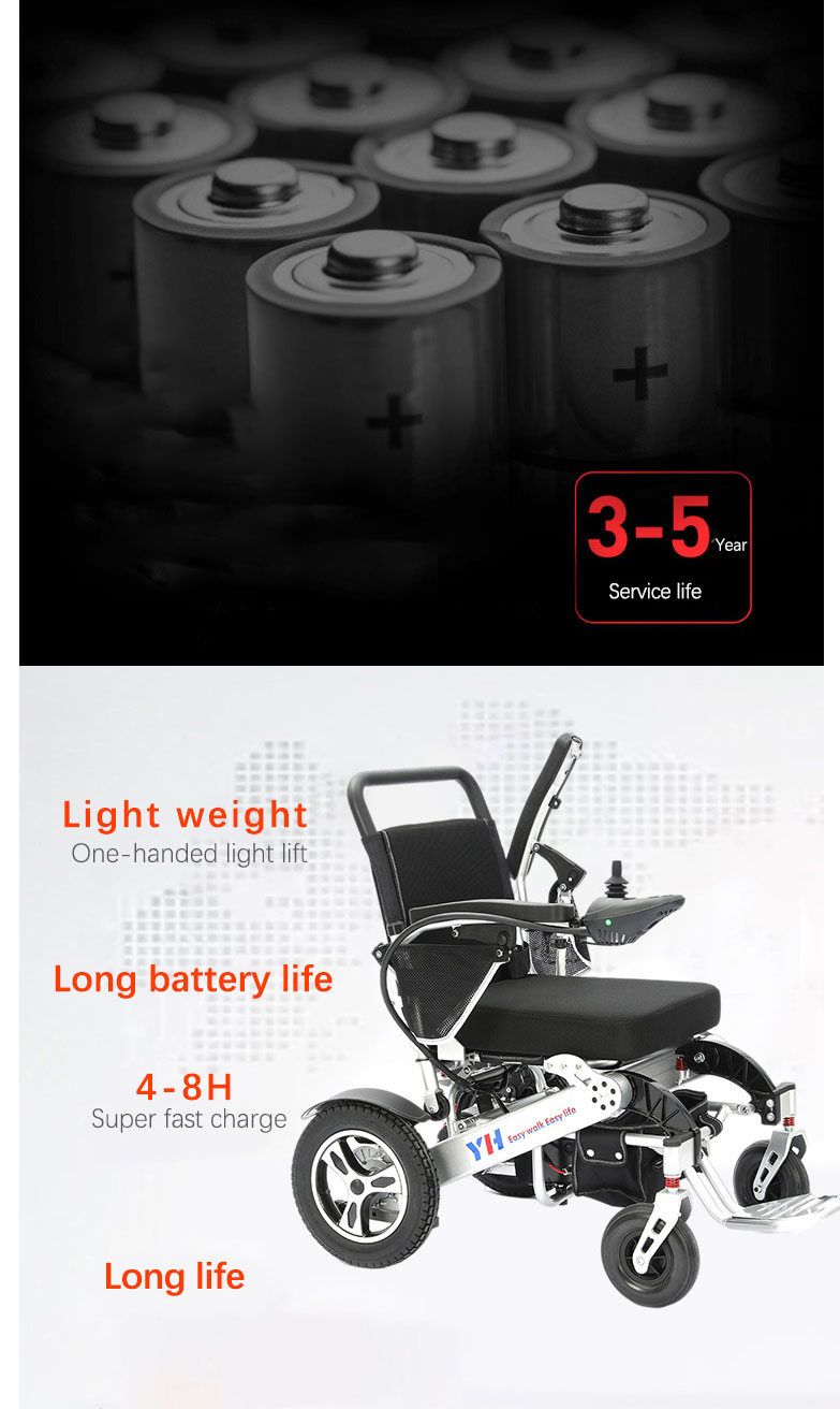 aluminum alloy ligthweight and portable electric wheelchair des (4)