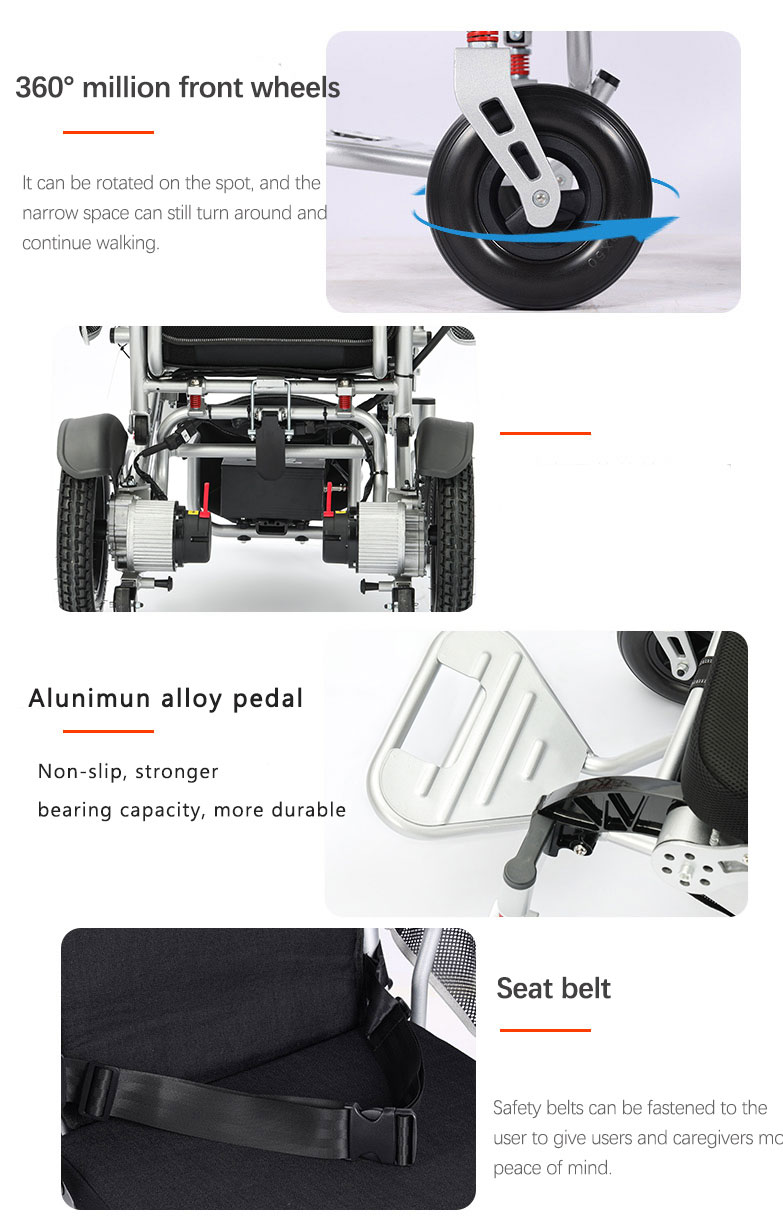 aluminum alloy ligthweight and portable electric wheelchair des (6)