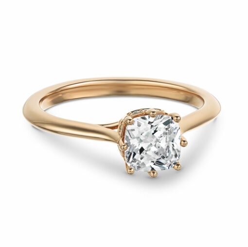 ariel engagement ring plain sam colorless cu 1ct rg webwhite 001