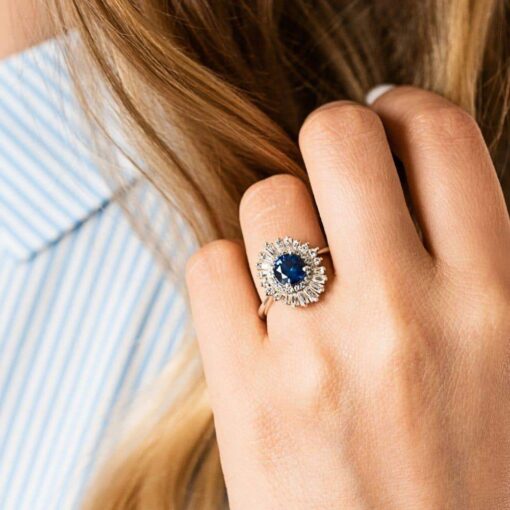 delphine vintage engagement ring sapphire lifestyle 001