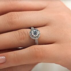 diamond entwined engagement ring lifestyle 001