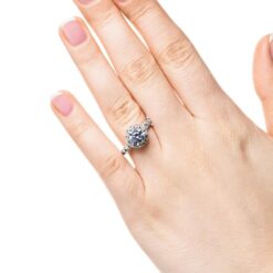 diamond entwined engagement ring lifestyle 002