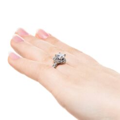 diamond entwined engagement ring lifestyle 003