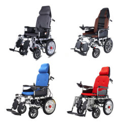 electric reclining wheelchair for adutls foldable motorized power wheel chair (3)