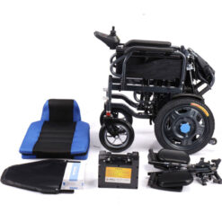 electric reclining wheelchair for adutls foldable motorized power wheel chair (7)