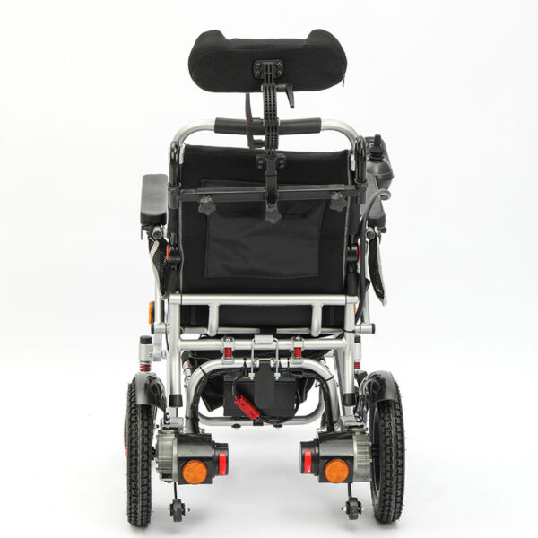electric wheelchair with adjustable recline backrest portable (1)