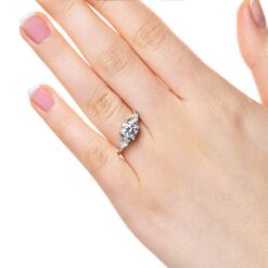 emery engagement ring threestone lab grown diamond lifestyle 002