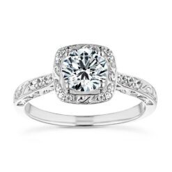 isabella vintage halo engagement ring accenteddiamond lab grown diamond webwhite 002 46016eeb fa57 435c 84a9 1392c3fd2186