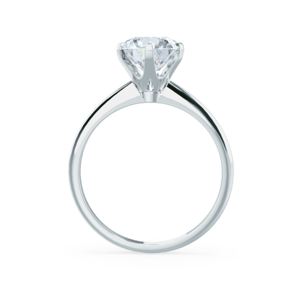 lily arkwright lillie white gold moissanite lab diamond ring side 1024x1024 edfae6c8 c576 40bb bedd f4d48e0714d1