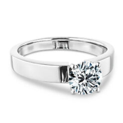 penny solitaire engagement ring plain lab grown diamond webwhite 001 8713c660 620c 40d0 b50d d949f715b212
