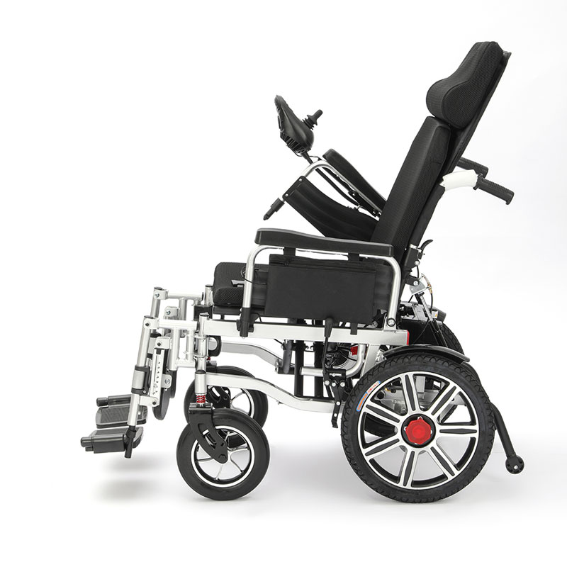 recline electric wheelchair lightweight power wheel chair (3)
