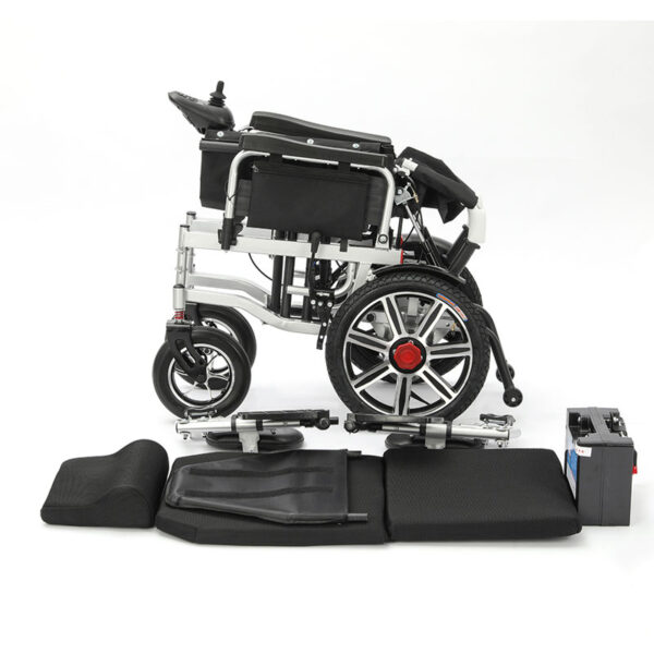 recline electric wheelchair lightweight power wheel chair (5)