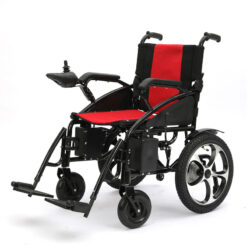 steel power wheelchair electric folding lightweight wheelchair (1)
