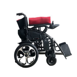 steel power wheelchair electric folding lightweight wheelchair (2)