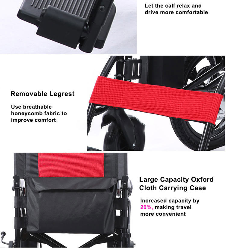 steel power wheelchair electric folding lightweight wheelchair des (2)