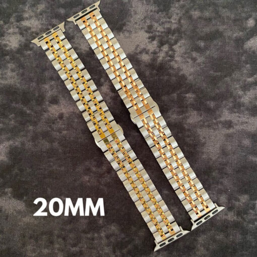 stainless steel bracelet 16 18 20 22mm 38/40/41mm 42/44/45/49mm for apple watch®
